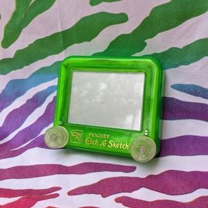 Crystal Green ★ Pocket Etch-A-Sketch